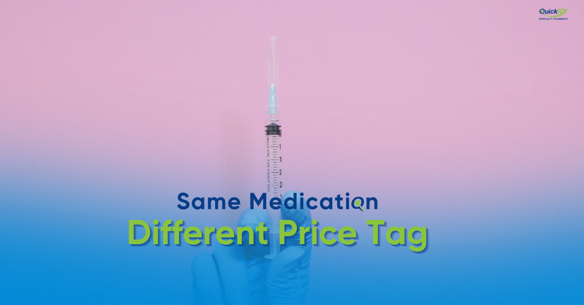 Brand Sandostatin vs generic octreotide injection comparison showing same medication different pricing