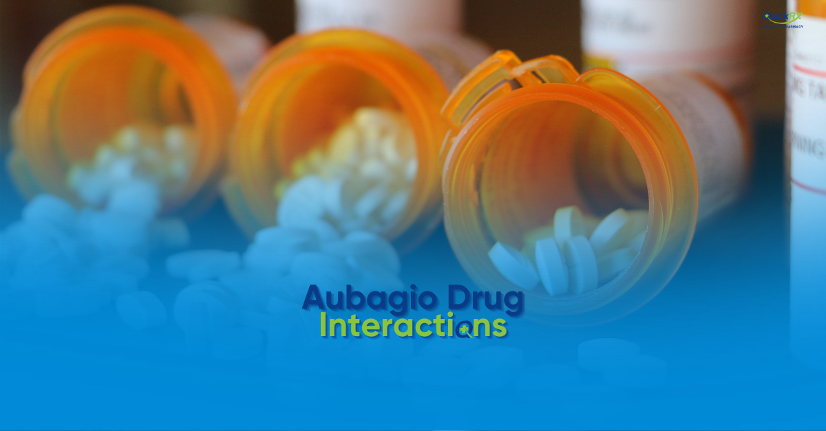 Aubagio drug interactions guide for MS patients - QuickRx Specialty Pharmacy