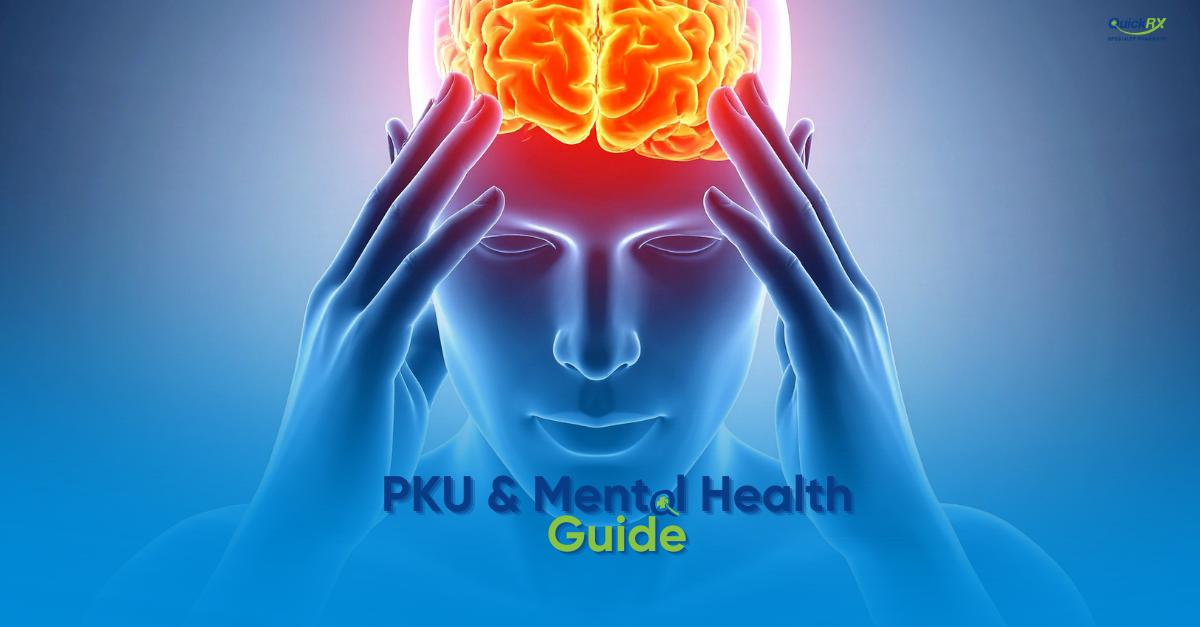 PKU and mental health guide covering anxiety brain fog and emotional challenges