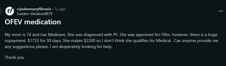 Ofev Copay Assistance